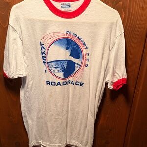 Vintage 1980s Fairmont, MN  CER Lakeside Roadrace  Men's T-Shirt